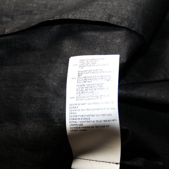SS16 MAISON MARTIN MARGIELA LINEN TRENCH COAT 52 - Picture 10 of 12
